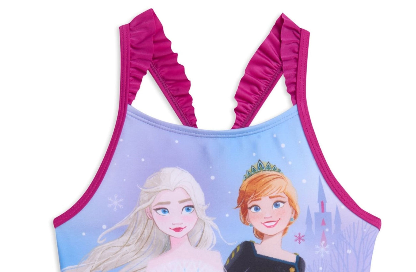 Disney Frozen UPF 50+ Tankini Top Bikini Bottom Swim Set - imagikids