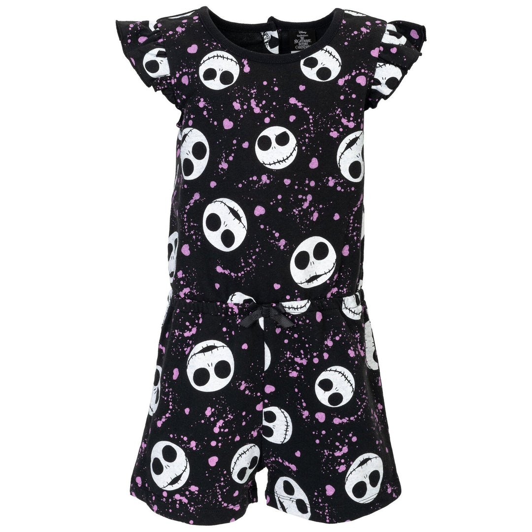 Disney Jack Skellington French Terry Sleeveless Romper - imagikids