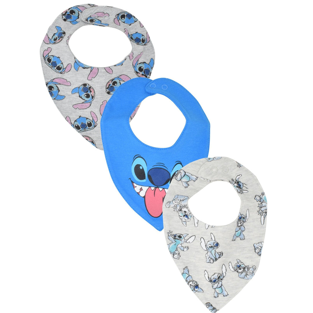 Disney Lilo & Stitch 3 Pack Bibs - imagikids