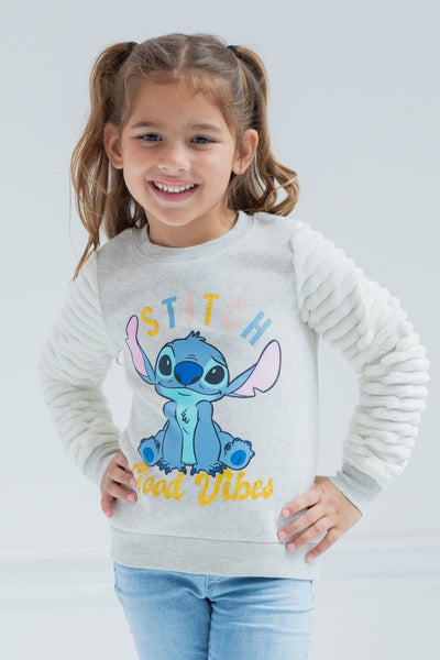 Disney Lilo & Stitch Fleece Fur Sweatshirt - imagikids