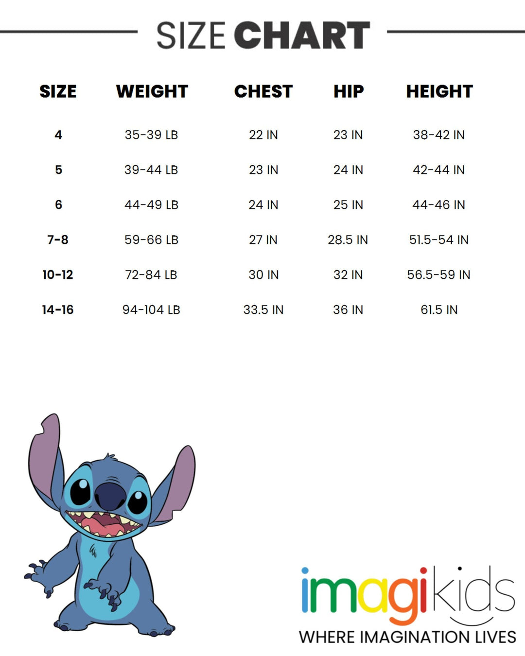 Disney Lilo & Stitch Fleece Pullover Hoodie - imagikids