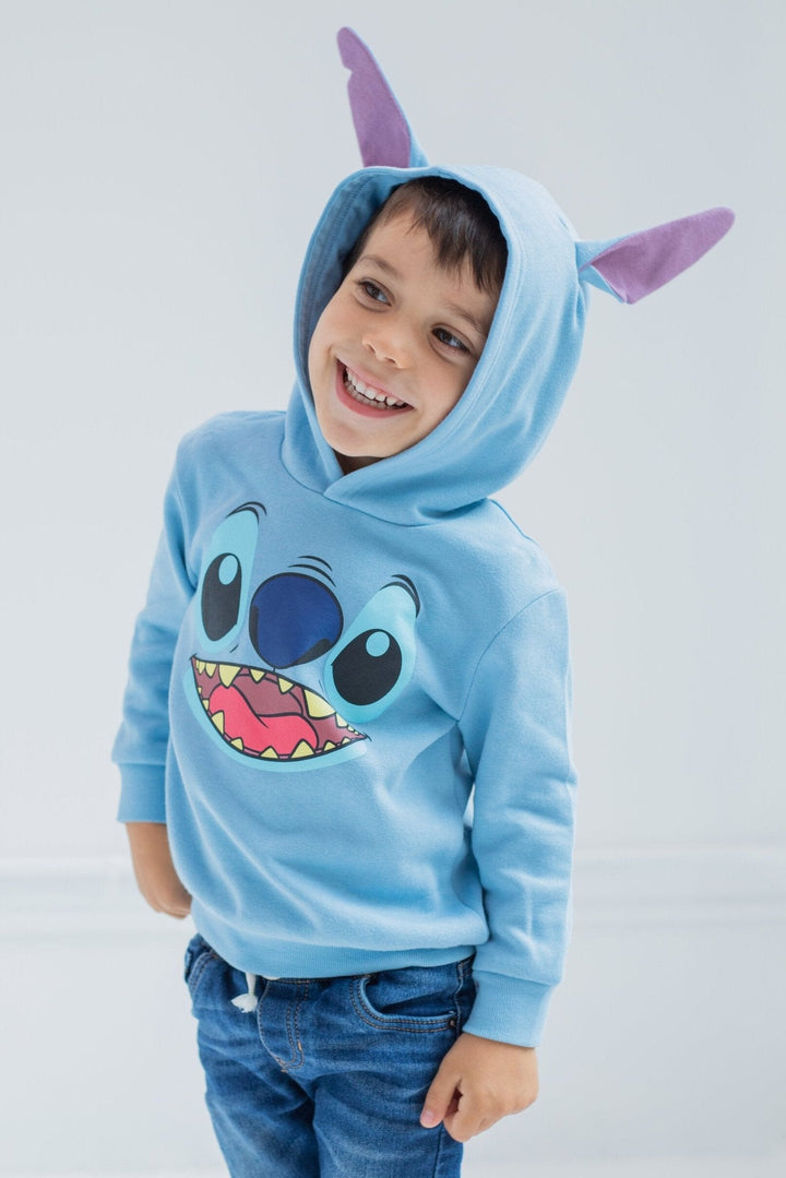 Disney Lilo & Stitch Lion King Fleece Pullover Hoodie - imagikids