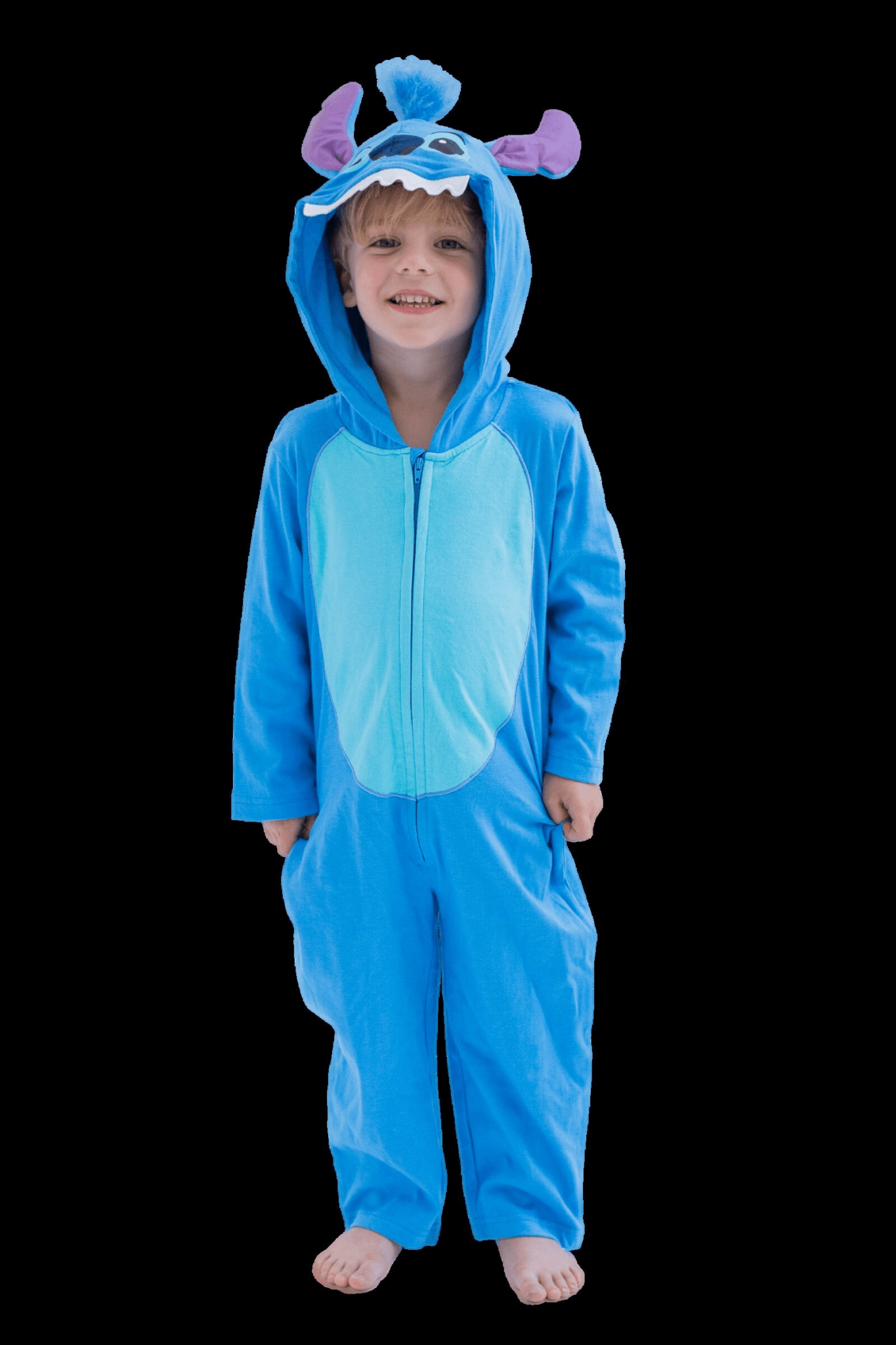 Lilo Overalls In Disney Lilo & Stitch Zip Up Coverall | imagikids Baby and Kids Clothing