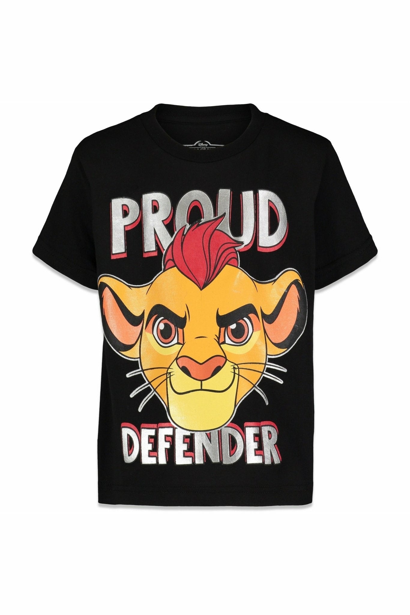 Disney Lion Guard Kion 3 Pack Graphic Short Sleeve T-Shirt Red/Grey/Black - imagikids