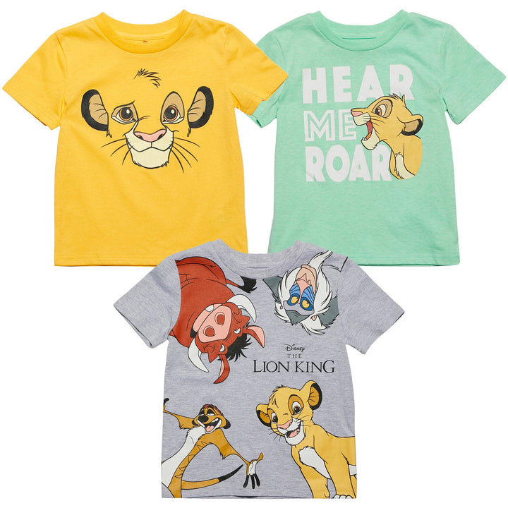 Disney Lion King 3 Pack T-Shirts - imagikids