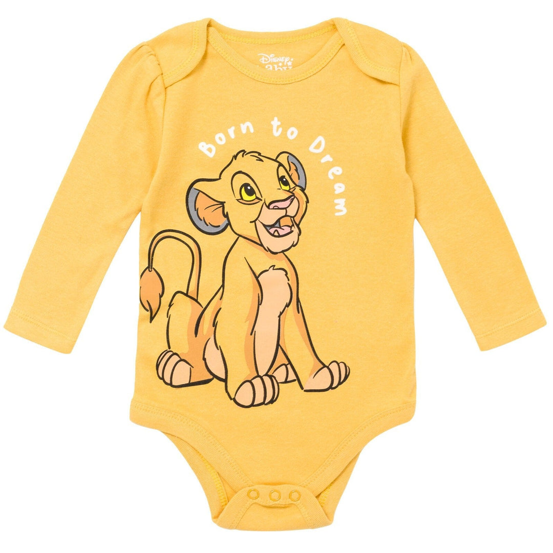 Disney Lion King 5 Pack Bodysuits - imagikids