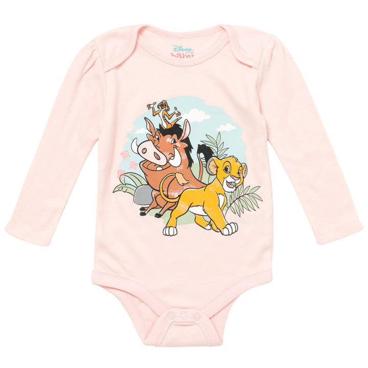 Disney Lion King 5 Pack Bodysuits - imagikids