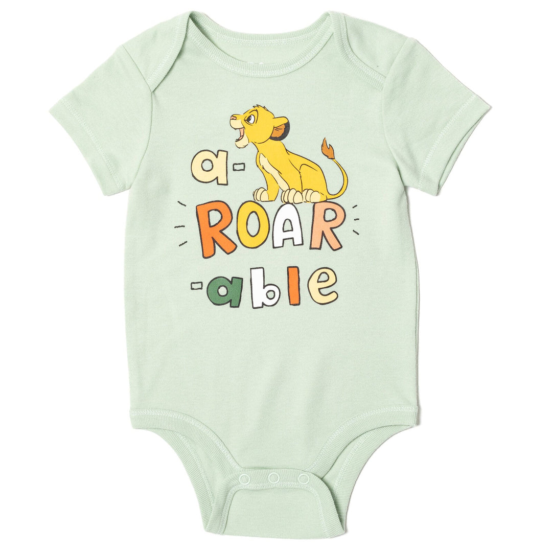 Disney Lion King Bodysuit Pants and Hat 3 Piece Outfit Set - imagikids