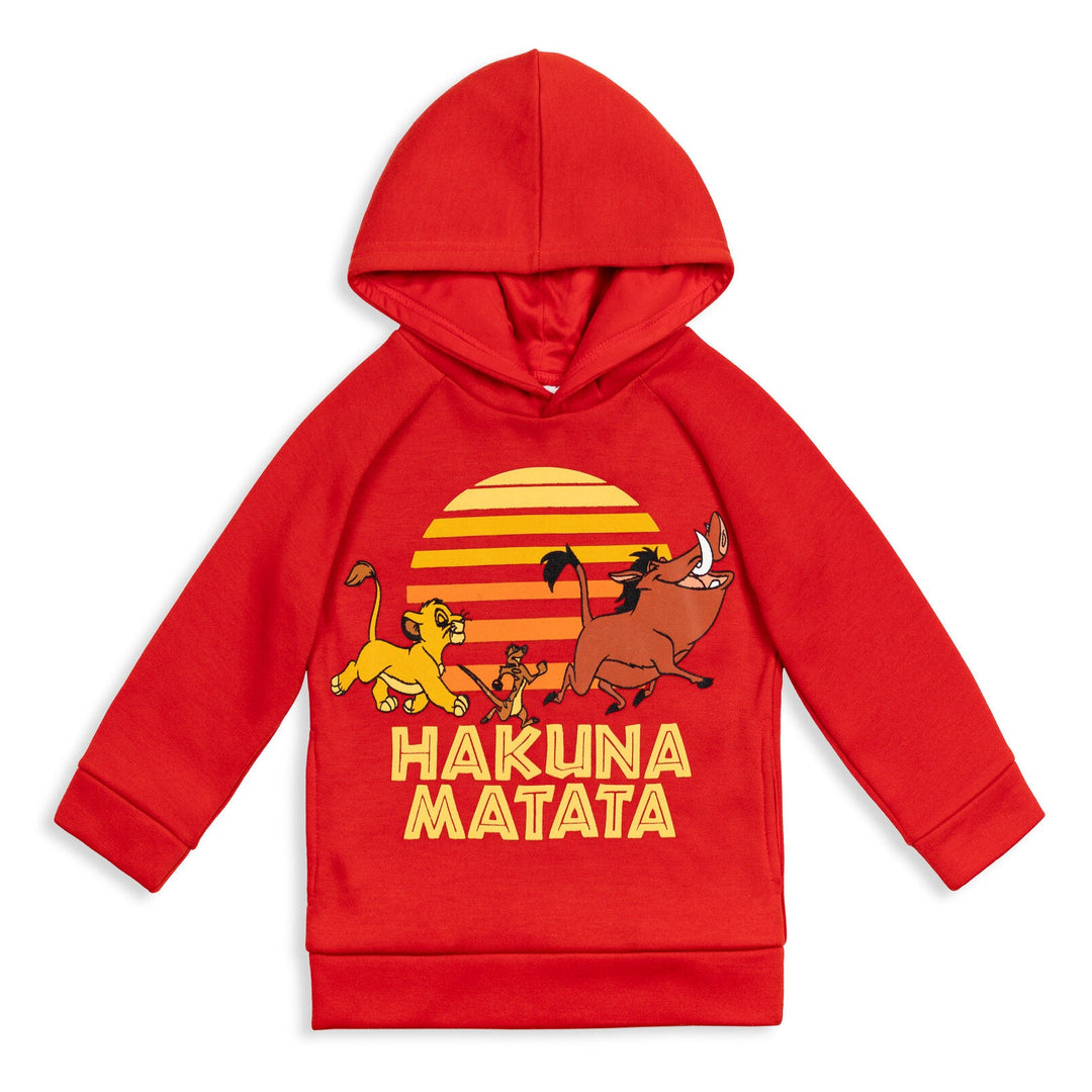 Disney Lion King Fleece Hoodie and Pants Outfit Set - imagikids