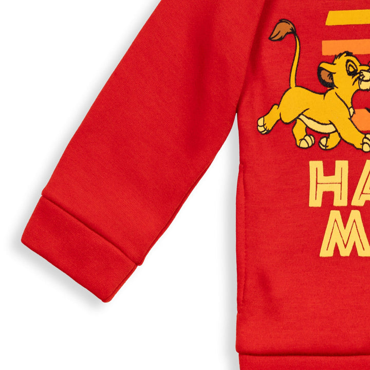 Disney Lion King Fleece Hoodie and Pants Outfit Set - imagikids