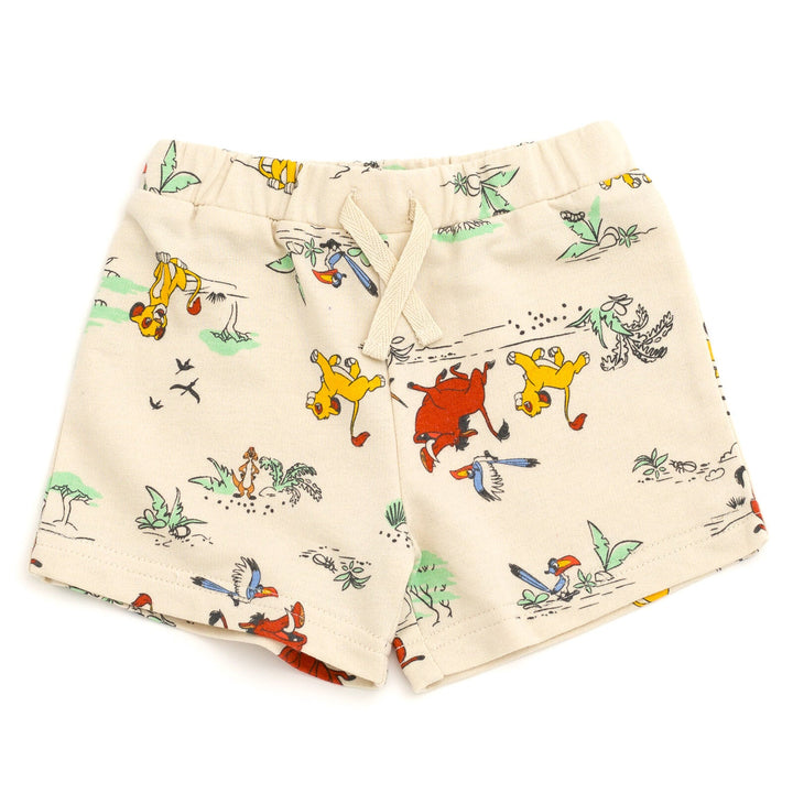 Disney Lion King French Terry Sweatshirt and Bike Shorts - imagikids