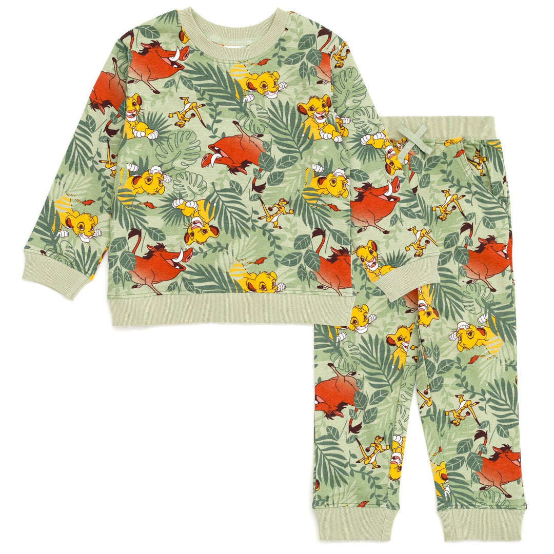 Disney Lion King French Terry Sweatshirt and Jogger Pants Set - imagikids