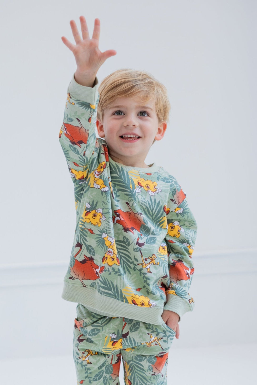 Disney Lion King French Terry Sweatshirt and Jogger Pants Set - imagikids