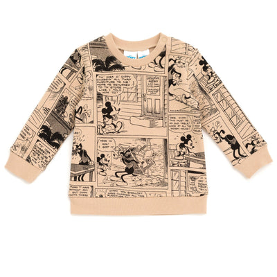 Disney Lion King Mickey Mouse Pumbaa Timon Simba Fleece Sweatshirt and Pants Set - imagikids