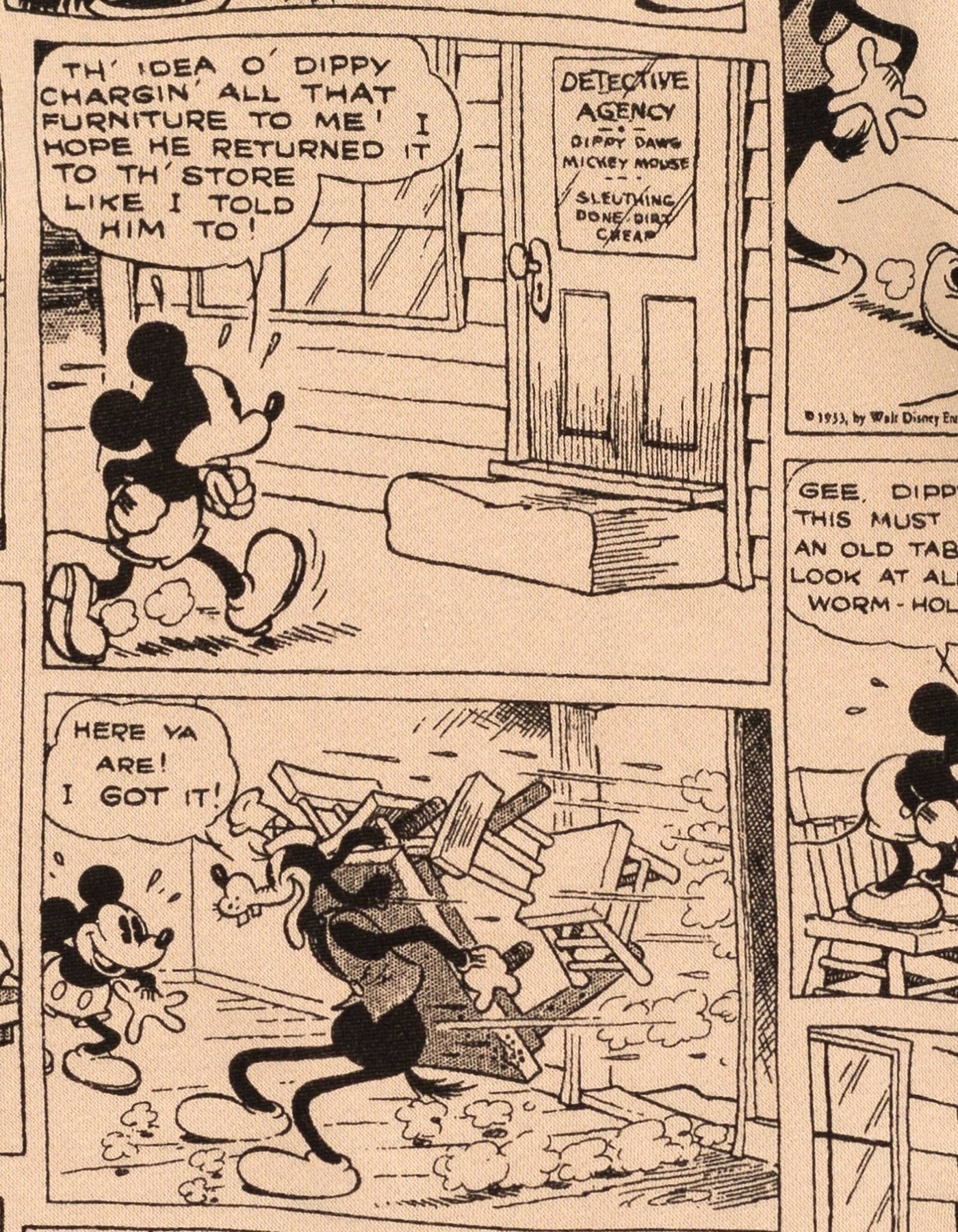 Disney Lion King Mickey Mouse Pumbaa Timon Simba Fleece Sweatshirt and ...