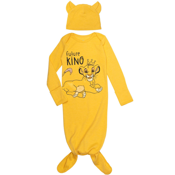 Disney Lion King Simba Cosplay Sleeper Gown and Hat - imagikids