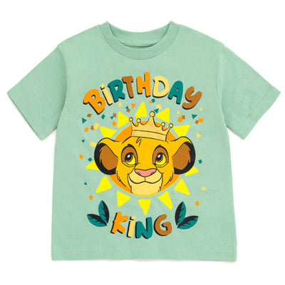 Disney Lion King Simba Metallic Print T-Shirt - imagikids