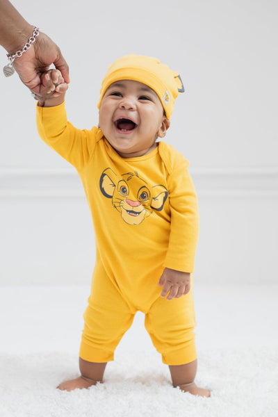 Disney Lion King Simba Snap Cosplay Coverall and Hat - imagikids