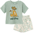 Disney Lion King Simba T-Shirt and Shorts Outfit Set