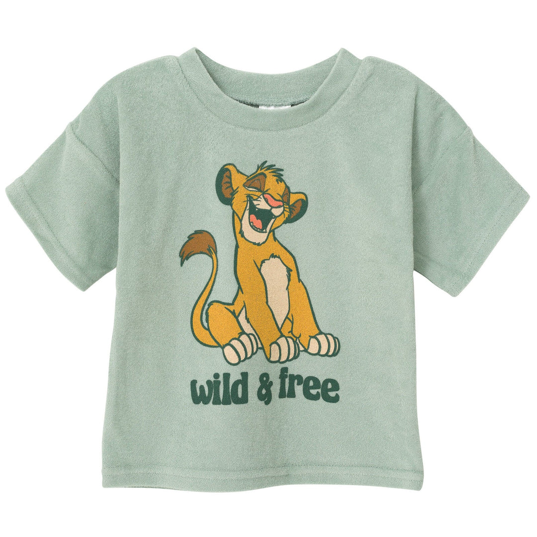 Disney Lion King Simba T-Shirt and Shorts Outfit Set - imagikids