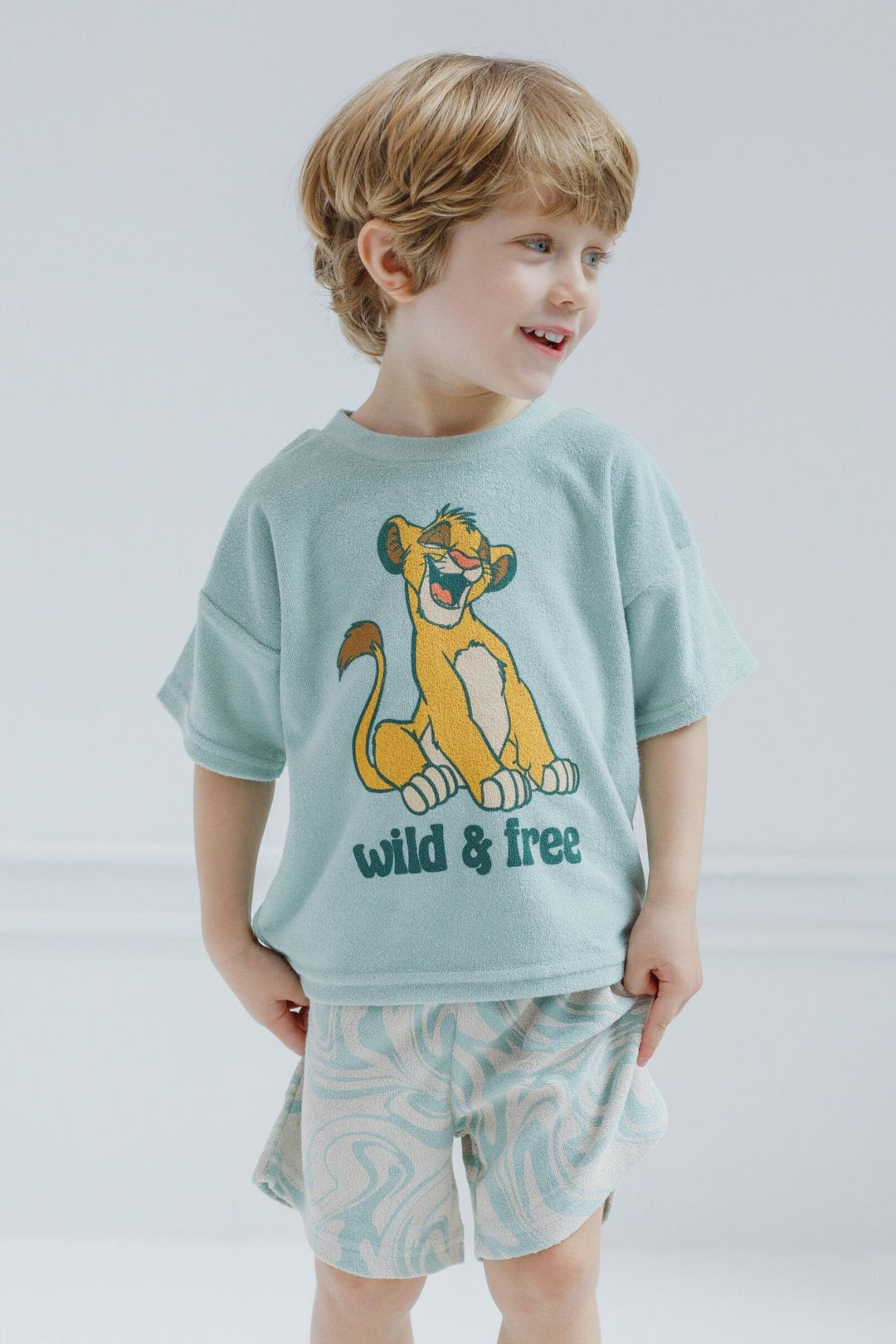 Disney Lion King Simba T-Shirt and Shorts Outfit Set - imagikids