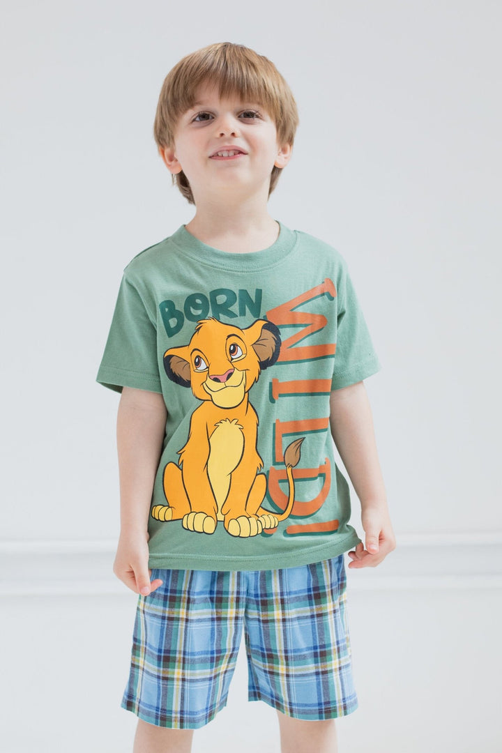 Disney Lion King Simba T-Shirt and Shorts Outfit Set - imagikids