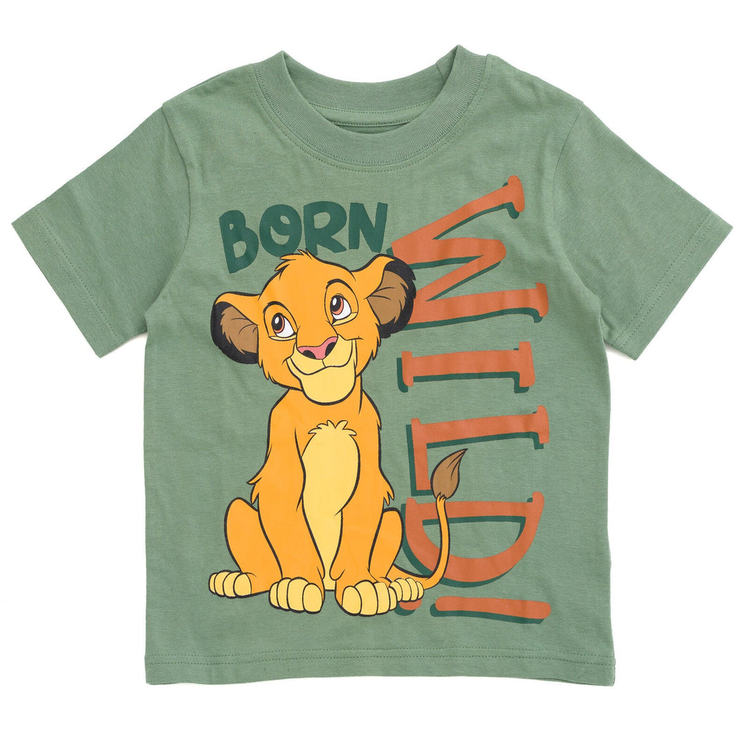 Disney Lion King Simba T-Shirt and Shorts Outfit Set - imagikids