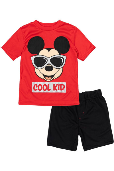 Disney Mesh Graphic T-Shirt & Shorts - imagikids