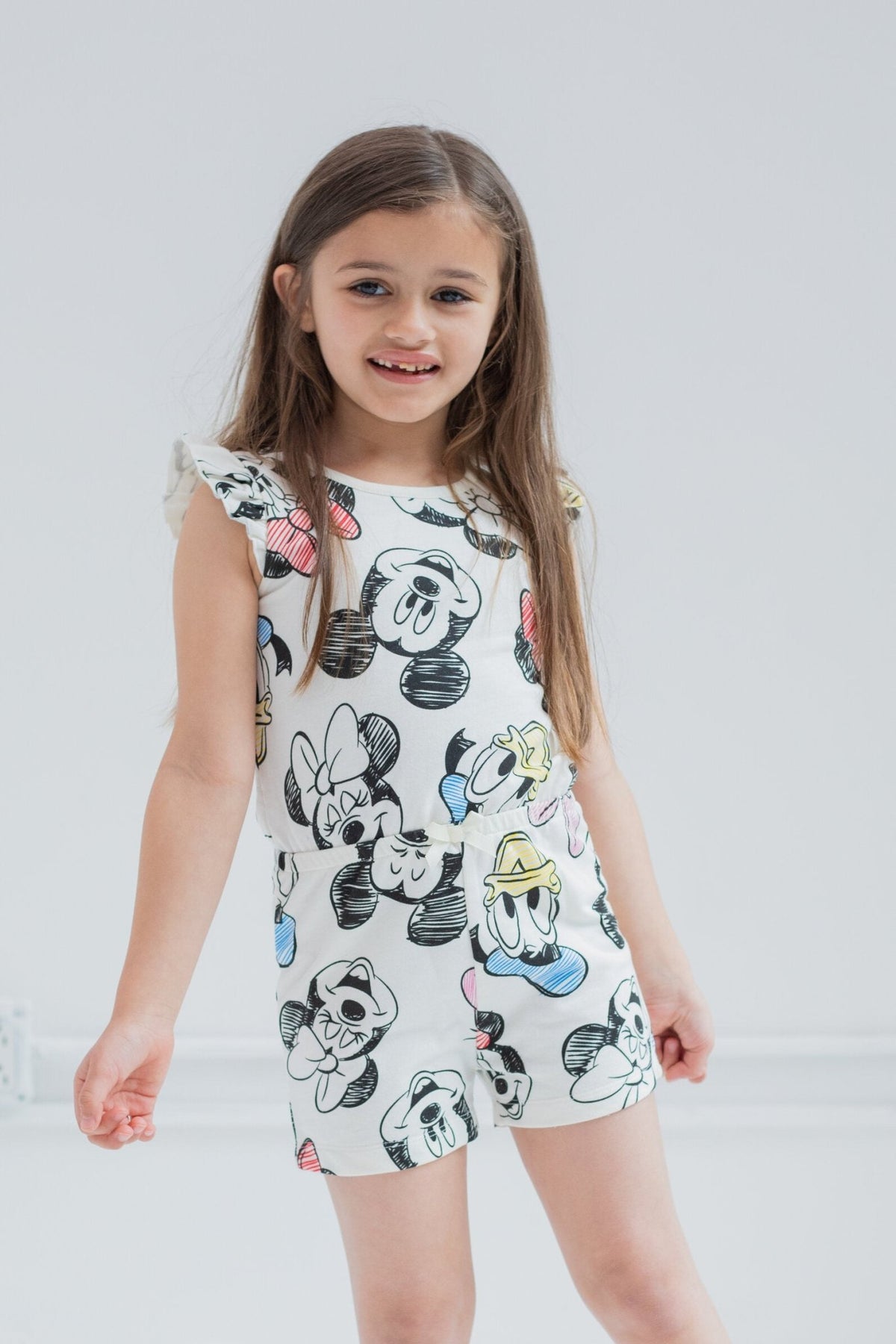 Disney Mickey Mouse French Terry Sleeveless Romper | imagikids Baby and ...