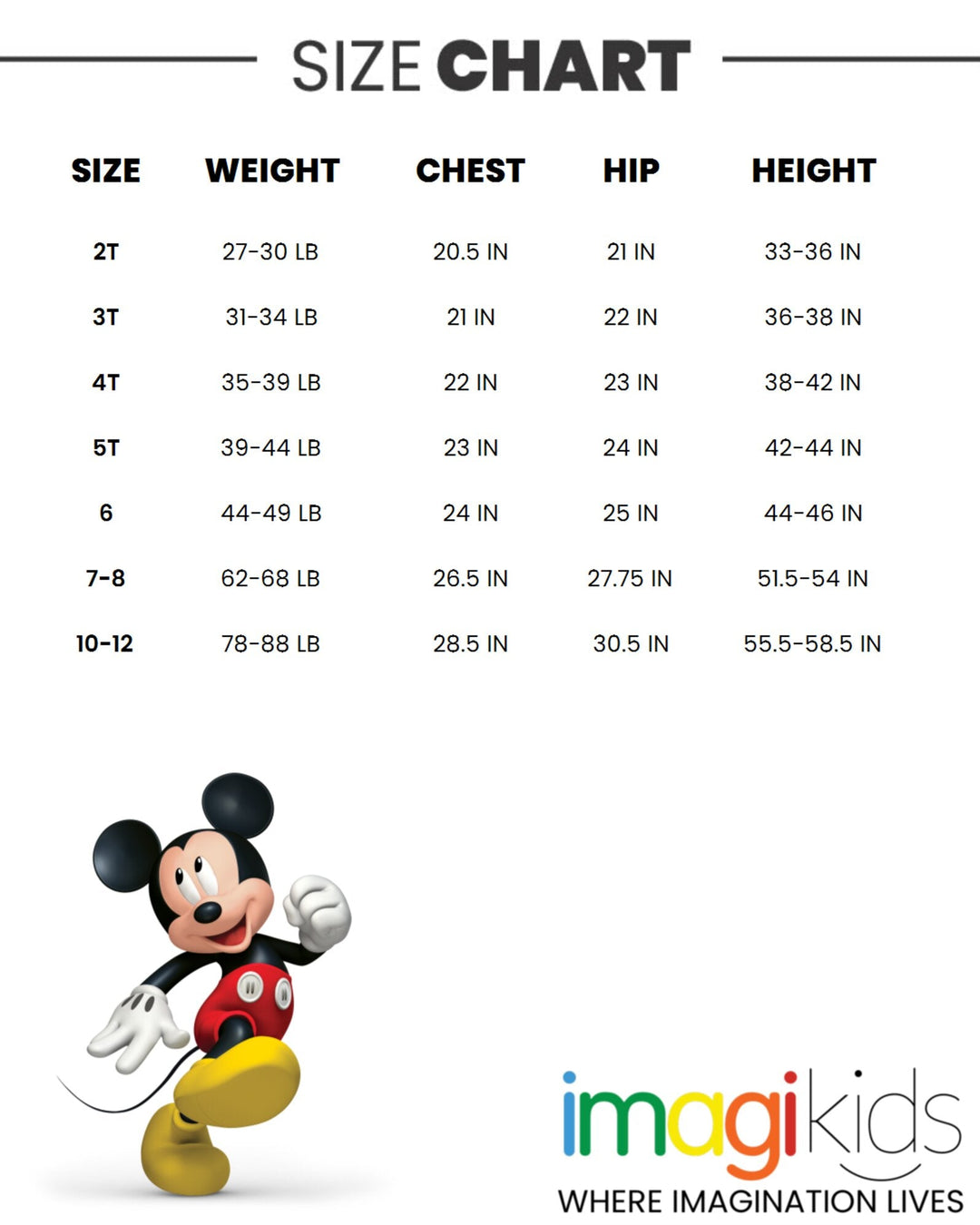 Disney Mickey Mouse 2 Pack T-Shirts - imagikids