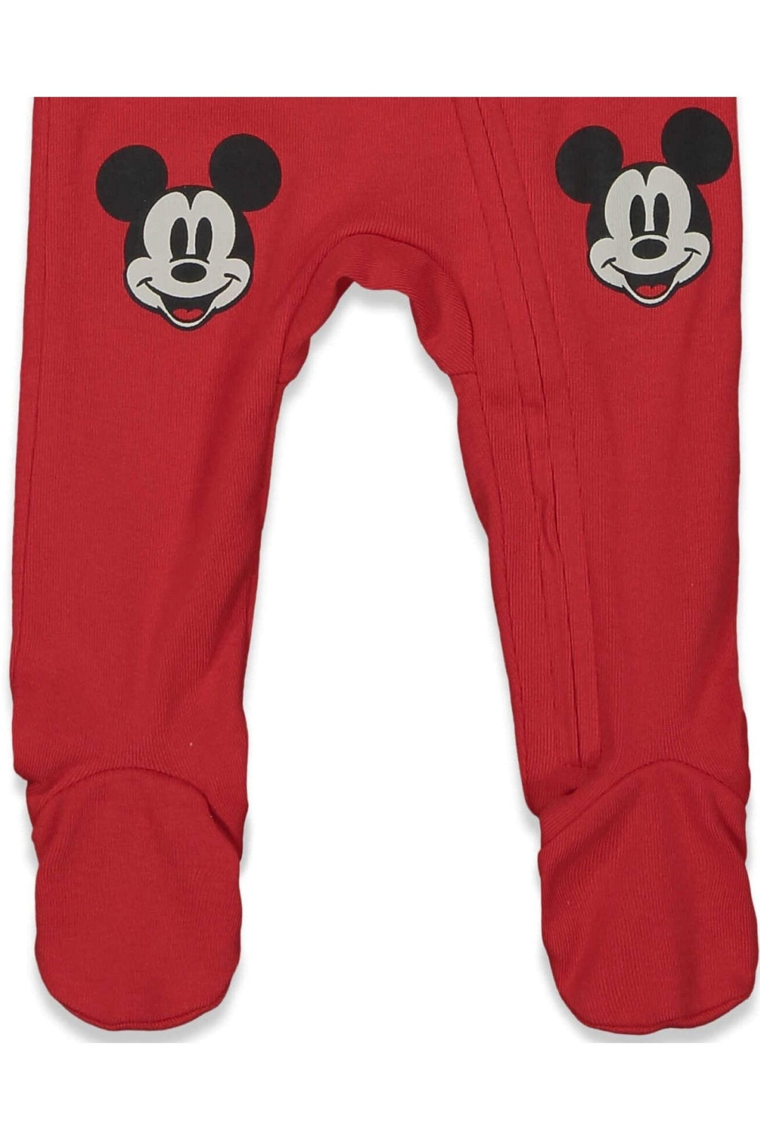 Disney Mickey Mouse 2 Pack Zip Up Long Sleeve Sleep N' Play Coveralls - imagikids