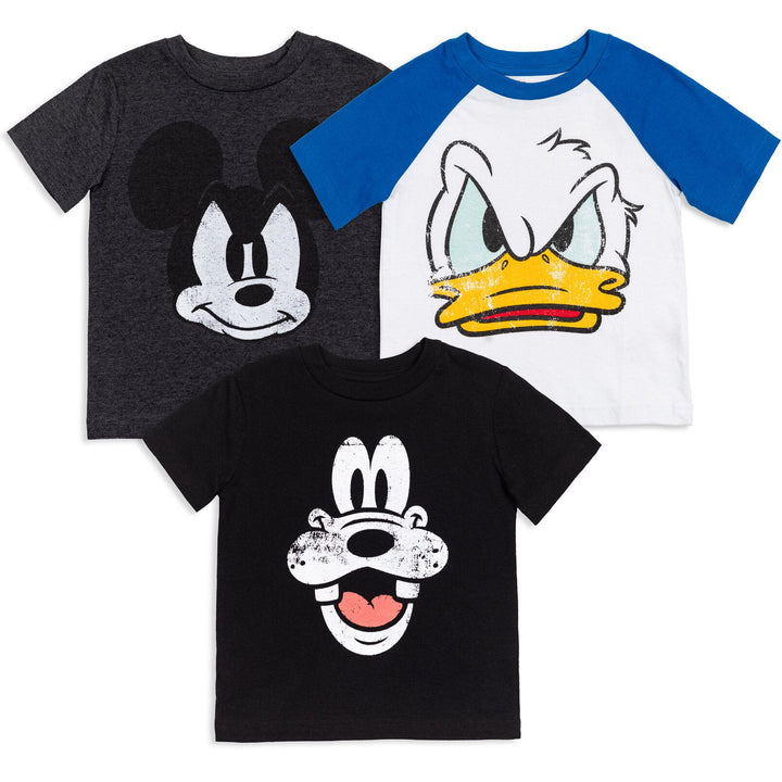 Disney Mickey Mouse 3 Pack Graphic T-Shirts - imagikids