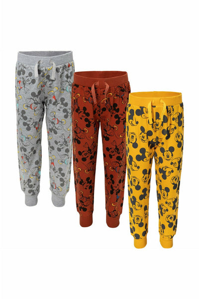 Disney Mickey Mouse 3 Pack joggers - imagikids