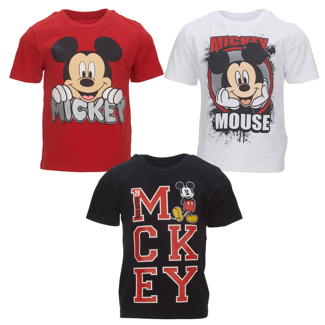 Disney Mickey Mouse 3 Pack T-Shirts - imagikids