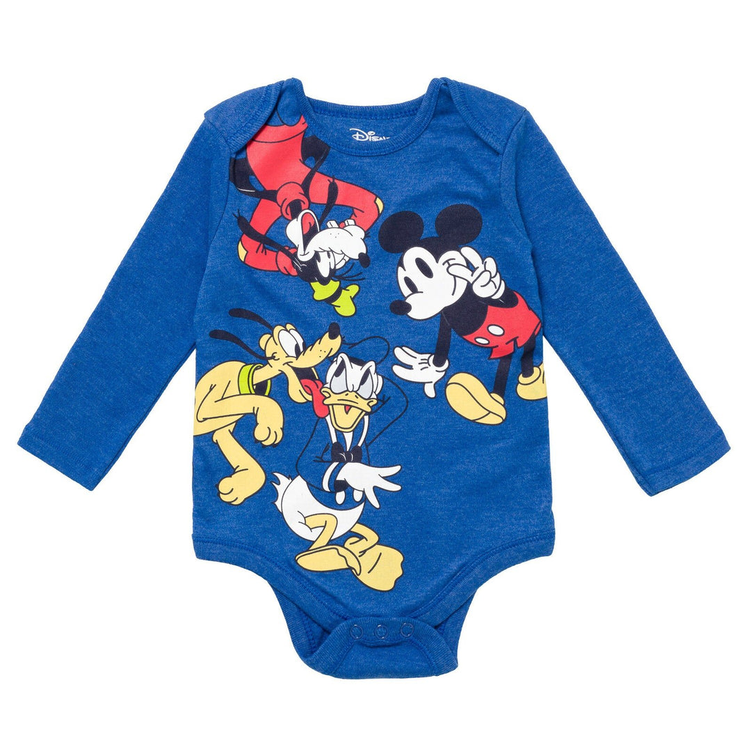 Disney Mickey Mouse 5 Pack Bodysuits - imagikids