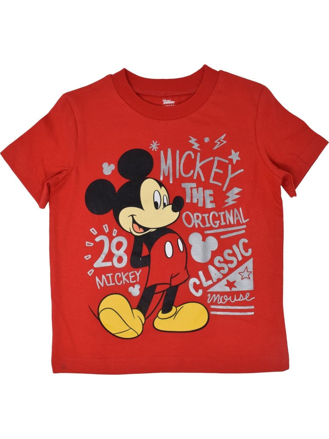 Disney Mickey Mouse Athletic T-Shirt Mesh Shorts Outfit Set - imagikids