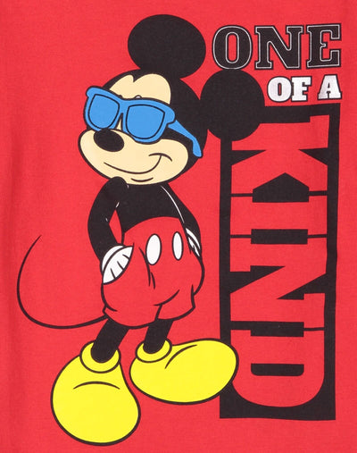 Disney Mickey Mouse Athletic T-Shirt Mesh Shorts Outfit Set - imagikids