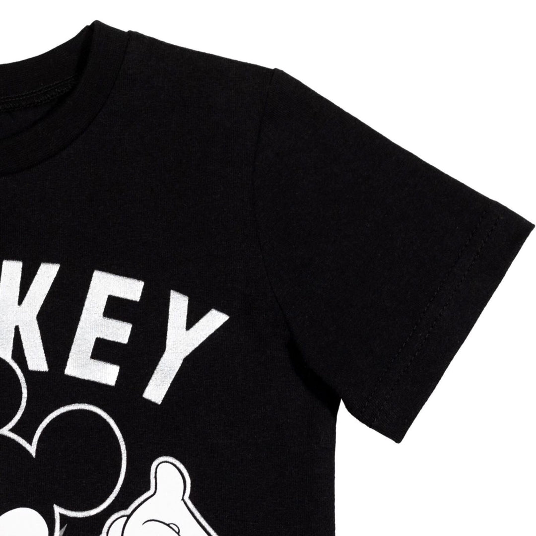 Disney Mickey Mouse Athletic T-Shirt Mesh Shorts Outfit Set - imagikids