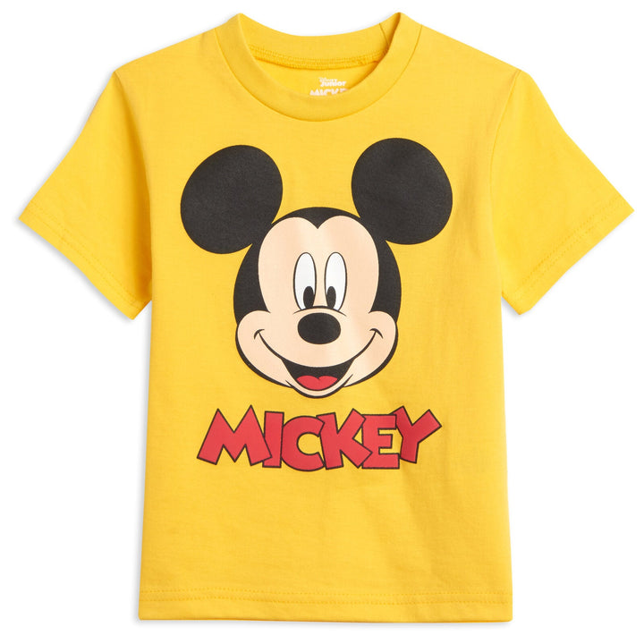 Disney Mickey Mouse Athletic T-Shirt Mesh Shorts Outfit Set - imagikids