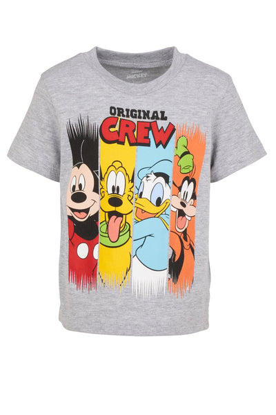 Disney Mickey Mouse Athletic T-Shirt Mesh Shorts Outfit Set - imagikids