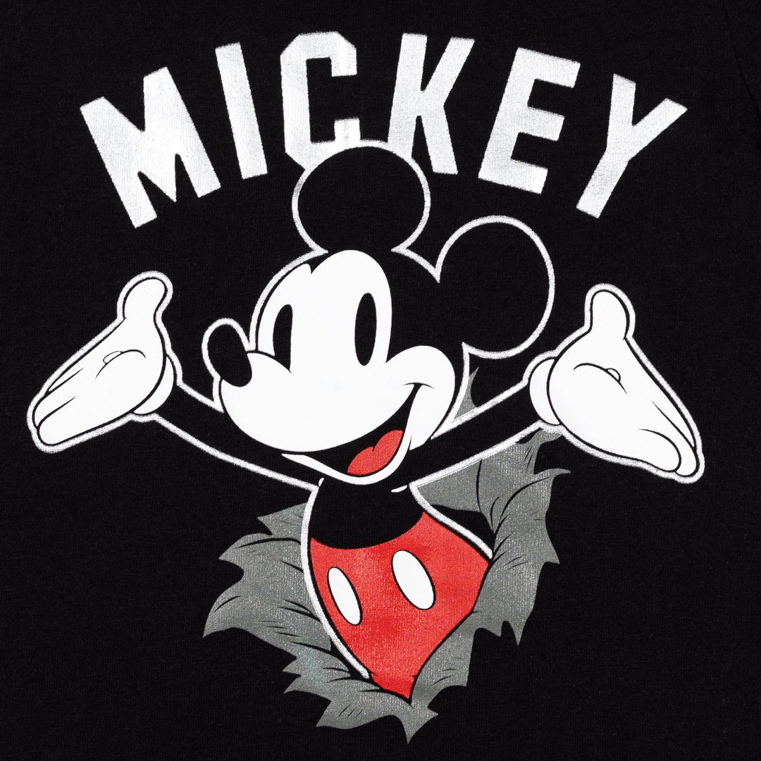 Disney Mickey Mouse Athletic T-Shirt Mesh Shorts Outfit Set - imagikids