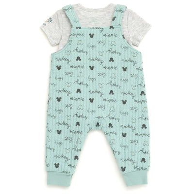 Disney Mickey Mouse Bodysuit and Overall Outfit Set - imagikids