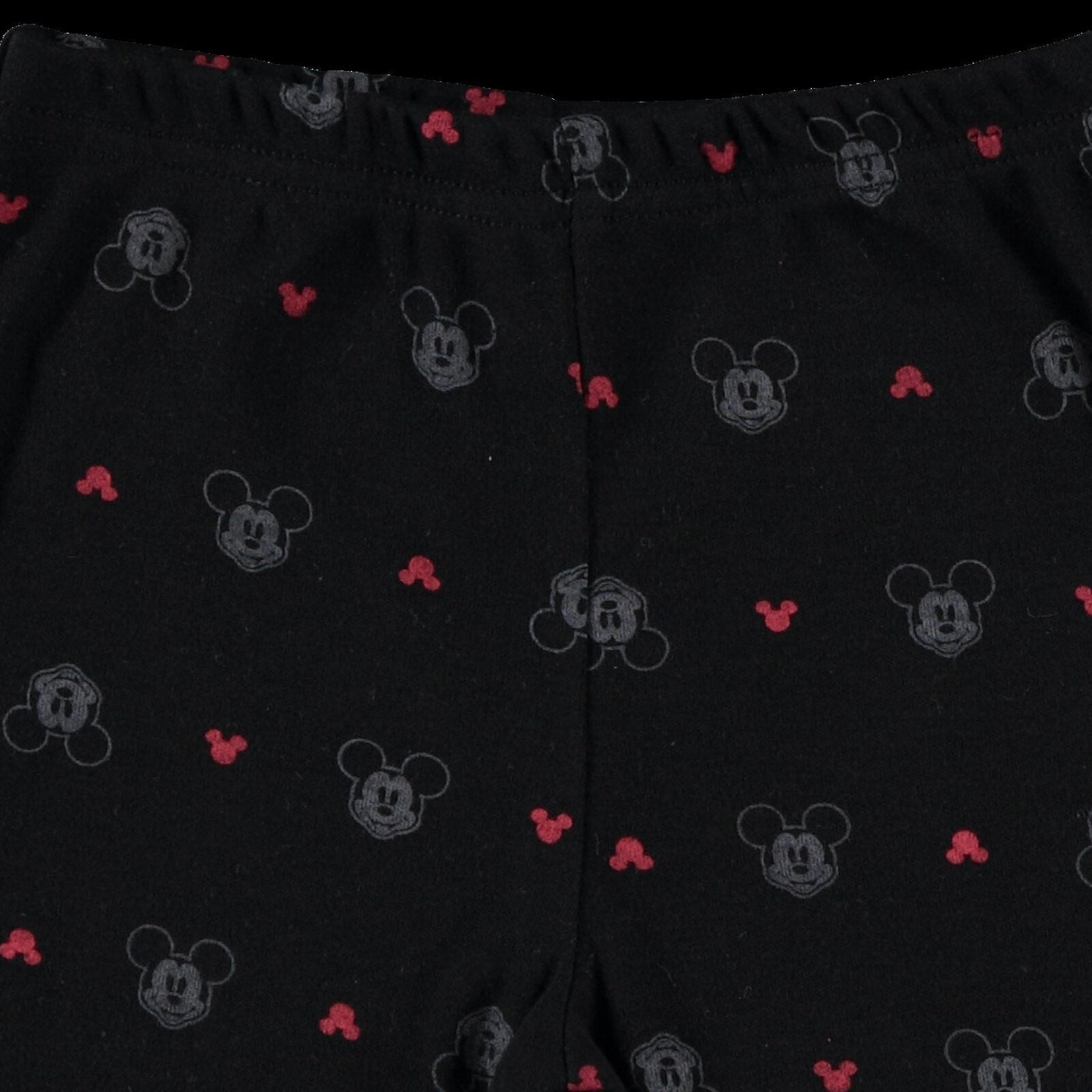 Disney Mickey Mouse Bodysuit Jogger Pants Bib and Hat 4 Piece Outfit Set - imagikids