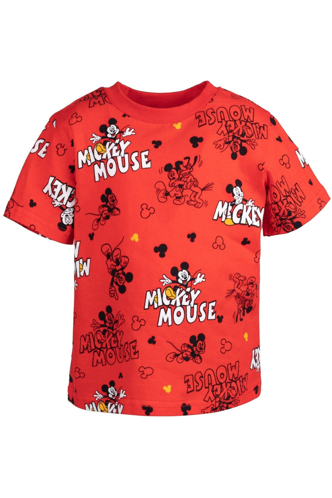 Disney Mickey Mouse Boys T-Shirt and Shorts Outfit Set Toddler to Little Kid - imagikids