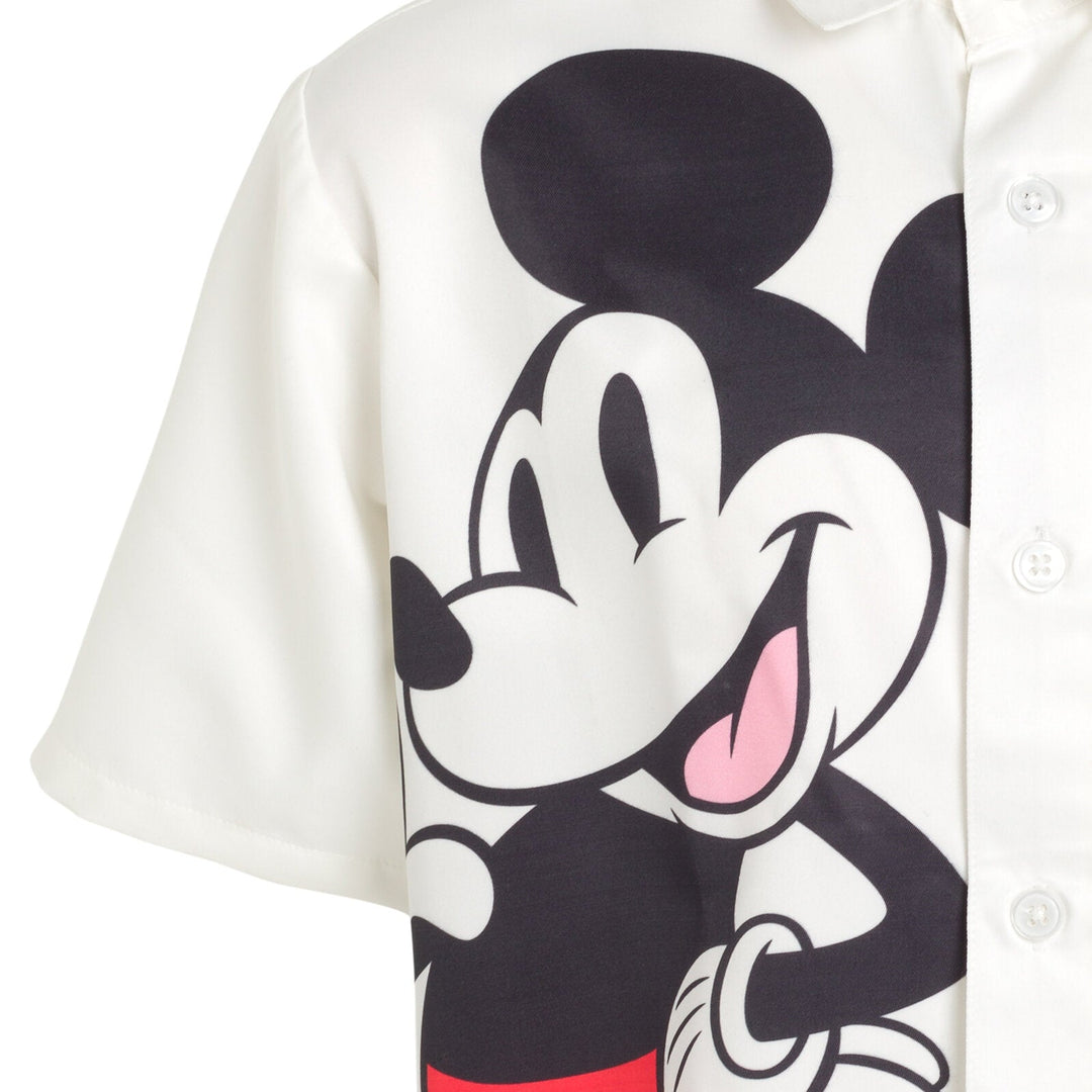 mickey mouse dress shirt Mickey Mouse Costume 3D T-shirt, Disney Mickey Cosplay Shirt, Cartoon Character Tee, Disney Marathon Outfit, Mickey Mouse Tuxedo Tshirt
