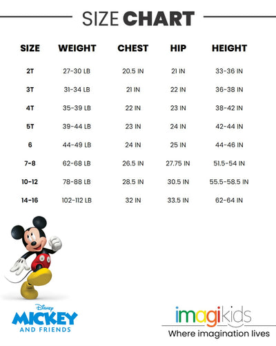Disney Mickey Mouse Cosplay T-Shirt and Shorts Outfit Set - imagikids