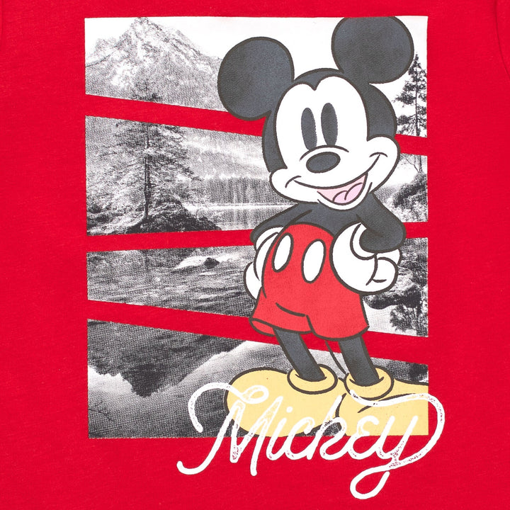 Disney Mickey Mouse Cosplay T-Shirt and Shorts Outfit Set - imagikids