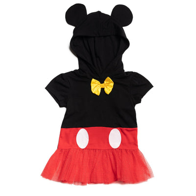 Disney Mickey Mouse Cosplay T-Shirt Dress and Leggings - imagikids