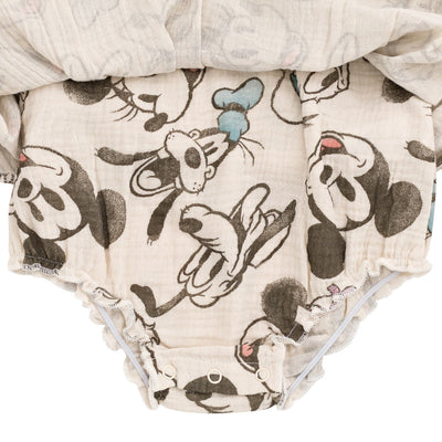 Disney Mickey Mouse Cotton Gauze Dress - imagikids