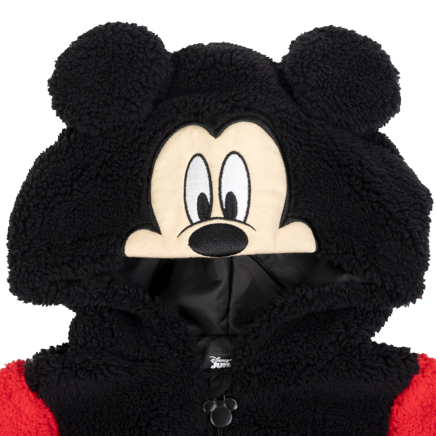 Disney Mickey Mouse Cozy Sherpa Zip Up Cosplay Hoodie - imagikids